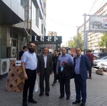 با حضور قائم مقام دبیرکل خانه صنعت،معدن و تجارت ایران بزرگ‌ترین نمایشگاه بین‌المللی ساختمان در ارمنستان افتتاح شد-1400/02/25